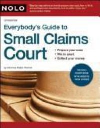 cover of the book Everybody's Guide to Small Claims Court