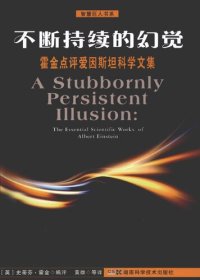 cover of the book 不断持续的幻觉：霍金点评爱因斯坦科学文集