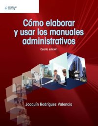 cover of the book Como elaborar manuales administrativos.