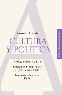 cover of the book Cultura y política