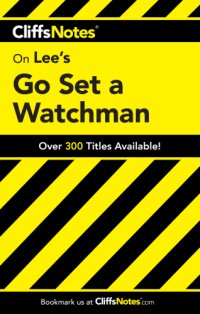 cover of the book CliffsNotes on Lee's Go Set a Watchman