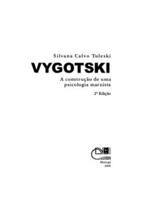 cover of the book Vygotski: a construção de uma psicologia marxista