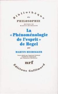 cover of the book La "Phénoménologie de l'esprit" de Hegel