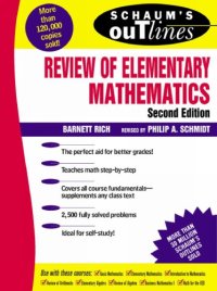 cover of the book Schaum's outline of review of elementary mathematics