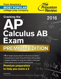 cover of the book Cracking the AP Calculus AB Exam 2016