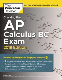 cover of the book Cracking the AP Calculus BC Exam, 2018 Edition