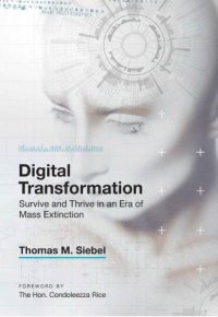 cover of the book Digital transformation: survive and thrive in an era of mass extinction