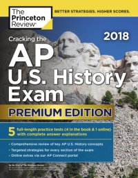 cover of the book Cracking the AP U.S. History Exam 2018, Premium Edition