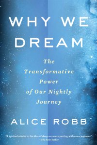 cover of the book Why we dream: the transformative power of our nightly reset