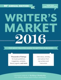 cover of the book Writer's Market 2016