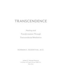 cover of the book Transcendence: Healing and Transformation Through Transcendental Meditation