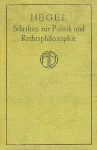 cover of the book Schriften zur Politik und Rechtsphilosophie