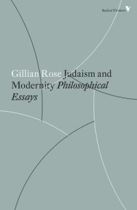 cover of the book Judaism and modernity: philosophical essays