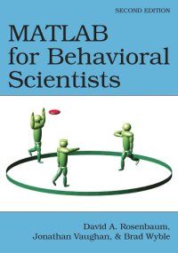 cover of the book MATLAB for behavioral scientists