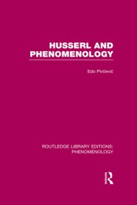 cover of the book Routledge Library Editions: Phenomenology