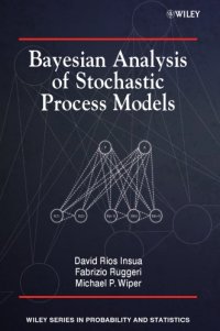 cover of the book Bayesian analysis of stochastic process models