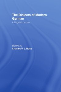 cover of the book The dialects of modern German: a linguistic survey