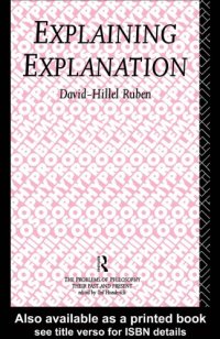 cover of the book Explaining explanation