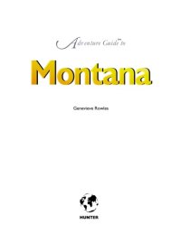 cover of the book Adventure guide to Montana