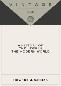 cover of the book A History of the Jews in the Modern World