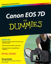 cover of the book Canon EOS 7D For Dummies