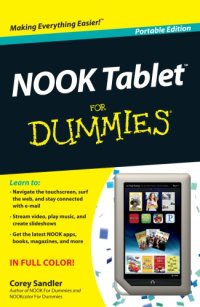 cover of the book Nook tablet for dummies