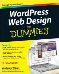 cover of the book WordPress Web Design For Dummi