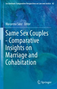 cover of the book Same sex couples, comparative insights on marriage and cohabitation