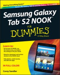 cover of the book Samsung Galaxy Tab S2 NOOK For Dummies