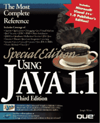 cover of the book Special Edition Using Java 1.1