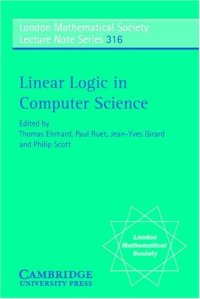 cover of the book Linear logic in computer science