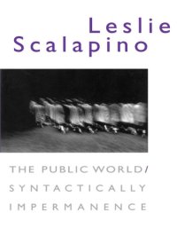 cover of the book The Public World/Syntactically Impermanence