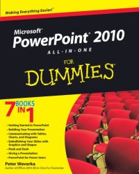 cover of the book PowerPoint 2010 all-in-one for dummies