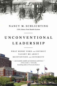 cover of the book Unconventional leadership: what Henry Ford and Detroit taught me about reinvention and diversity