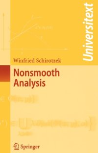 cover of the book Nonsmooth analysis