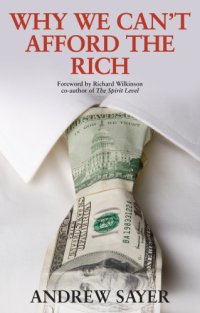 cover of the book Why we can't afford the rich