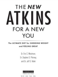 cover of the book The new atkins for a new you: the ultimate diet for shedding weight and feeling great