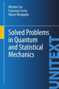 cover of the book Solved problems in quantum and statistical mechanics