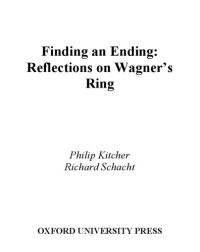 cover of the book Finding an ending: reflections on Wagner's Ring