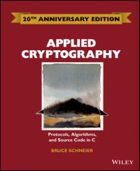 cover of the book Applied cryptography: protocols, algorithms, and source code in C