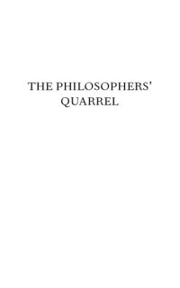 cover of the book Philosophers' Quarrel: Rousseau, Hume, and the Limits of Human Understanding