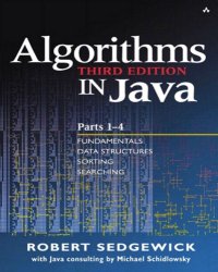 cover of the book Algorithms in Java, Parts 1-4