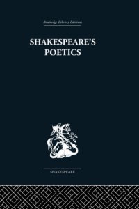 cover of the book Shakespeare's poetics in relation to King Lear