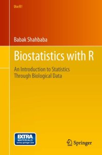 cover of the book Biostatistics with R: an introduction to statistics through biological data