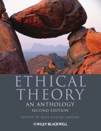 cover of the book Ethical theory: an anthology