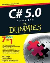 cover of the book C♯ all-in-one for dummies