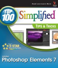 cover of the book Photoshop Elements 7 top 100 simplified tips & tricks