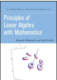 cover of the book Principles of Linear Algebra with Mathematica