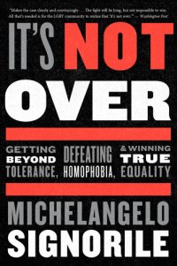 cover of the book It's not over: getting beyond tolerance, defeating homophobia, and winning true equality