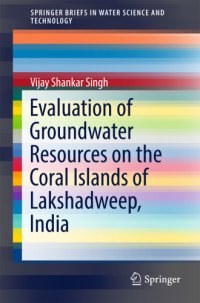 cover of the book Evaluation of Groundwater Resources on the Coral Islands of Lakshadweep, India